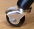 Omega Single Wheel Caster with Neoprene Tread